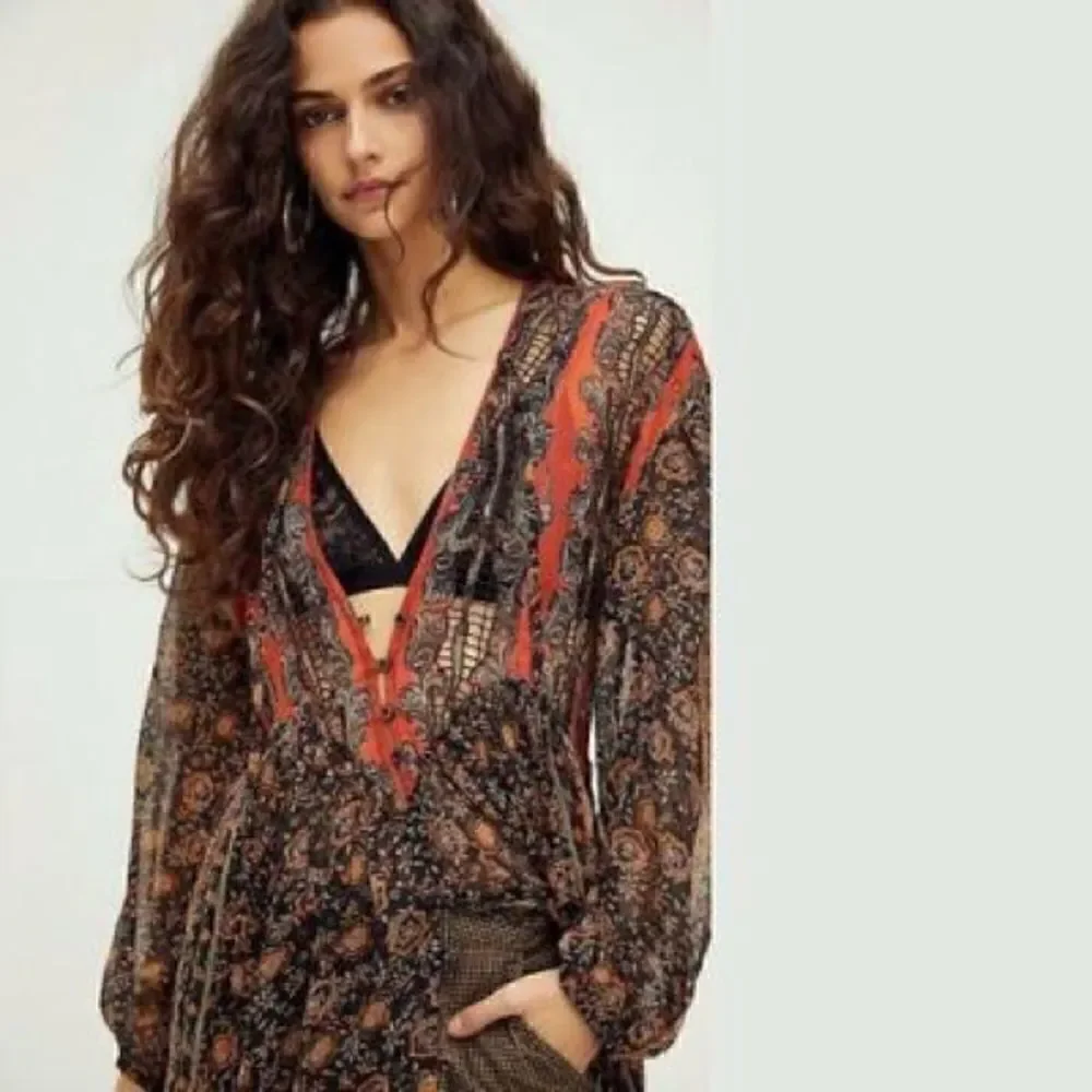 FREE PEOPLE FREE FLOWING MAXI TOP